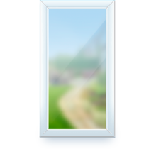 Окно ПВХ односекционное 900х1200 мм 70-6 двухкамерное двойная ламинация 2