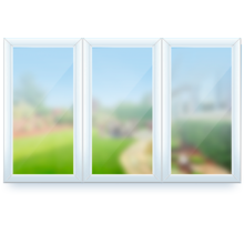 Окно ПВХ 1800х1500 мм с двухсторонней ламинацией и двухкамерным стеклопакетом